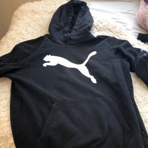 Puma black hoodie size small
